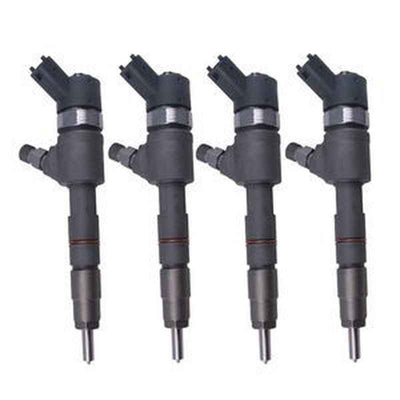 4-Piece Fuel Injector MIU802884 for Yanmar 4TNV98C/CT & John Deere Loaders