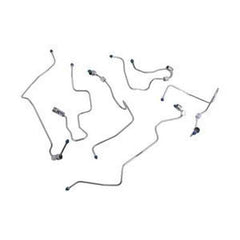 Fuel Injector Supply Line Set 3943765/3943767 for Cummins 4B/6B/ISB/QSB Engine, Case/Hyundai Excavator