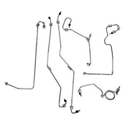 Fuel Line Kit 4P9381-4P9386 for Caterpillar CAT 3306 Engine Excavator