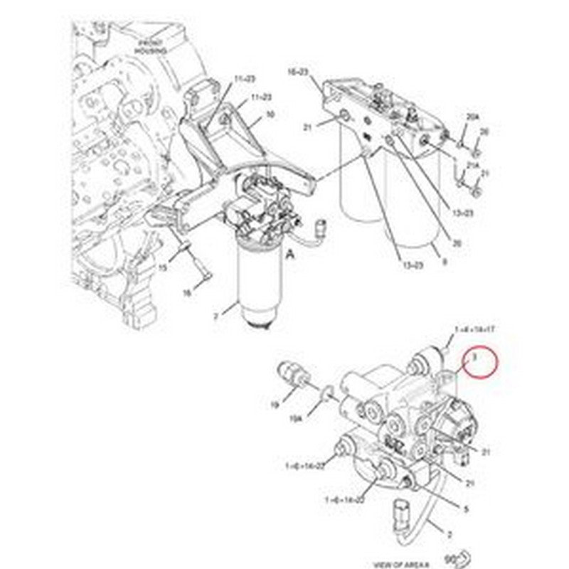 Fuel Priming Pump Base Assembly 190-8970 for Caterpillar CAT Engine 3126B 3512C C7 C11 C13 C15 C27 C32