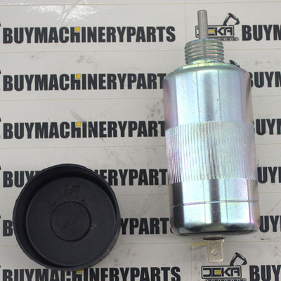 Fuel Shut Off Solenoid 185206085 SBA185206085 for Perkins 100 Series Engine Shibaura With 1 Year Warranty - Buymachineryparts