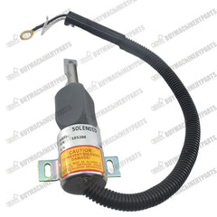 Fuel Shut Off Solenoid 185208 Fit for Isuzu 4JG1-TPA Mustang MTL20 Gehl CTL70 12V - Buymachineryparts