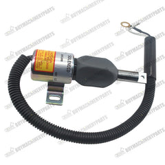 Fuel Shut Off Solenoid 185208 Fit for Isuzu 4JG1-TPA Mustang MTL20 Gehl CTL70 12V - Buymachineryparts