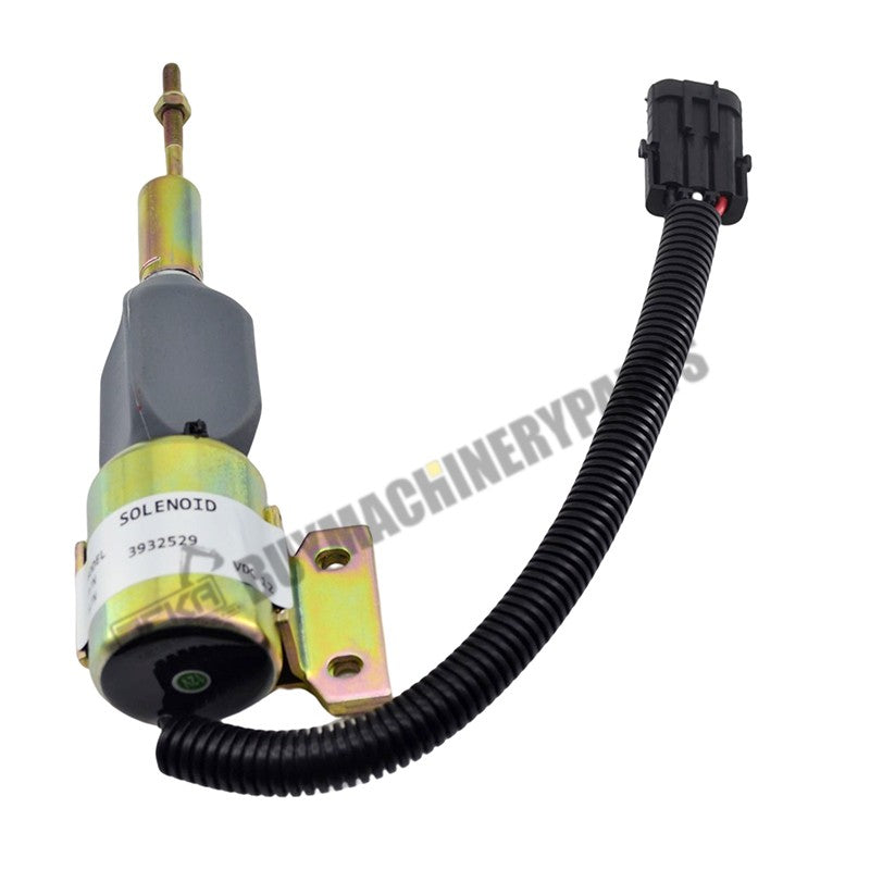 3 wire Fuel Shut Off Solenoid 3930658 3932529 3935431 SA475612 for CUMMINS