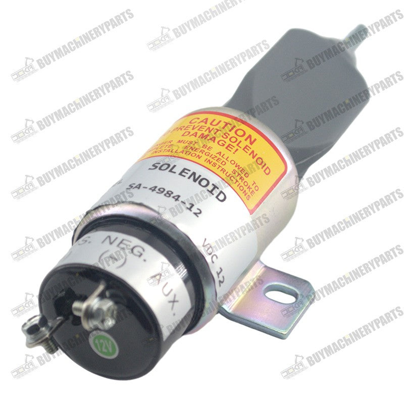 Fuel Shut off Solenoid SA-4984-12 1751-12E2U1B1 1751-12E2U1B1S Fit for Cummins SA4984 SA4984-12 - Buymachineryparts