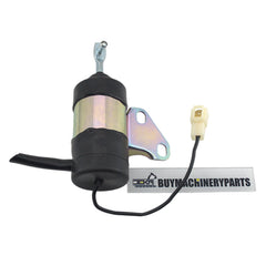 Fuel Shutoff Solenoid 6670776 Fit for Bobcat 316 319 320 321 322 323 324 E14 E16 453 463 MT50 MT52 MT55 - Buymachineryparts