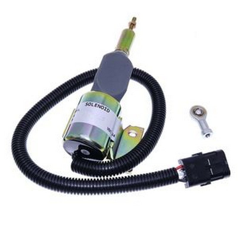 Fuel Shutoff Solenoid Valve 3935432 SA-4755-24 24V for Cummins 6BT 5.9L Engine - Buymachineryparts