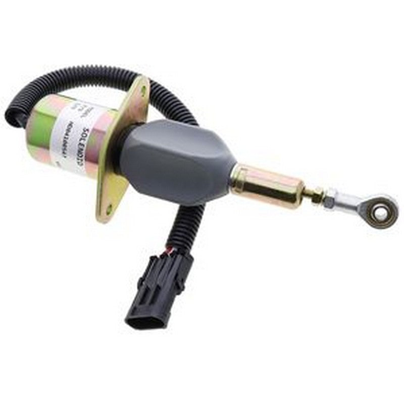 24V Fuel Shutoff Solenoid 87420951 for CASE Crawler Dozer 1850K 1850K-LGP 1850K-LT - Buymachineryparts