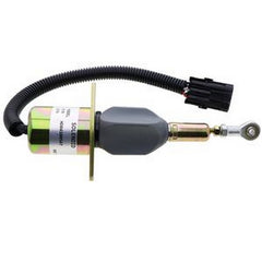 24V Fuel Shutoff Solenoid 87420951 for CASE Crawler Dozer 1850K 1850K-LGP 1850K-LT - Buymachineryparts