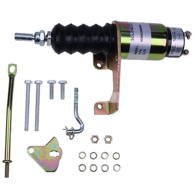 Válvula solenoide de parada de combustible para gobernador DEUTZ Bosch RSV y Perkins SA-3765-24 