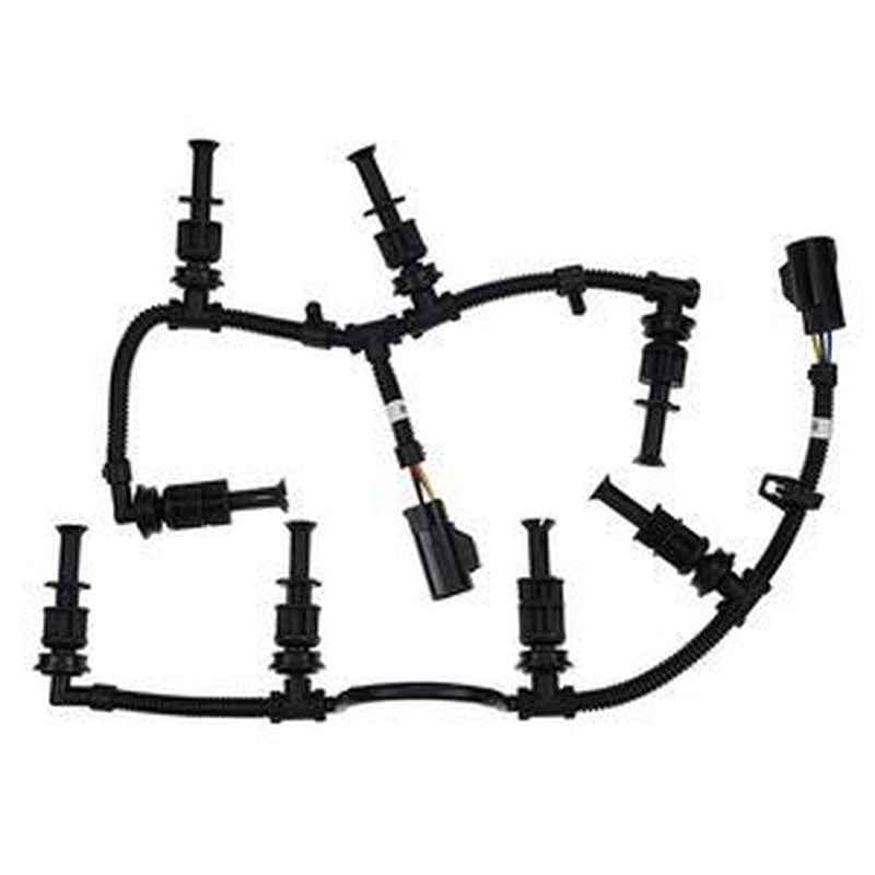 Glow Plug Wiring Harness Pair 8C3Z-12A690-AA/BA for Ford F250 F350 F450 F550 6.4L