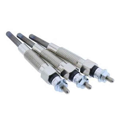 3 Glow Plugs 12053855 for Mitsubishi Engine KE70 KE75 K3A K3B KE85 K4A KE130 K4C 2DR5 KE135 KE140