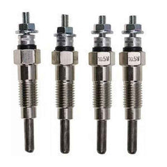 4Pcs Glow Plug 129155-77800 for Yanmar/Komatsu/Kohler/Mustang Engines