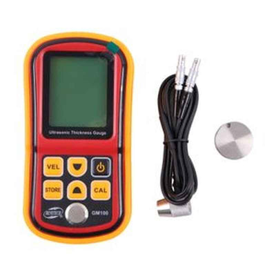 Digital Ultrasonic Thickness Gauge 5MHz GM100 - Metal, Steel, Plastic