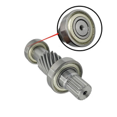 Kit de eixo de engrenagem de entrada para carrinho de golfe, incluindo presilha, mola, retentor de óleo e anel de vedação para EZGO RXV 2008 em diante, versão atualizada para 2025 (620329, 620327, 620328, 23520G1, 35959G01).