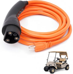 Golf Carts ST-031016-PT 3Pin 120V 10ft Charging Power Cord for Evolution ICON EV