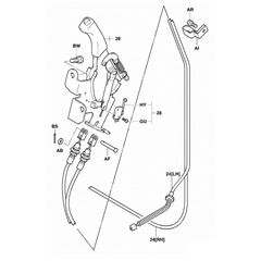 Handbrake 46102-13132-71 for toyota 7fb10 7fb14 7fb15 7fb18 7fb20 7fb25 7fb30 7fbh10 7fbh14 7fbh15 7fbh18 7fbh20 7fbh25 7fbj35