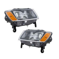 Headlight Assembly 68110997AF 68110996AF for Jeep Grand Cherokee 2014-2017