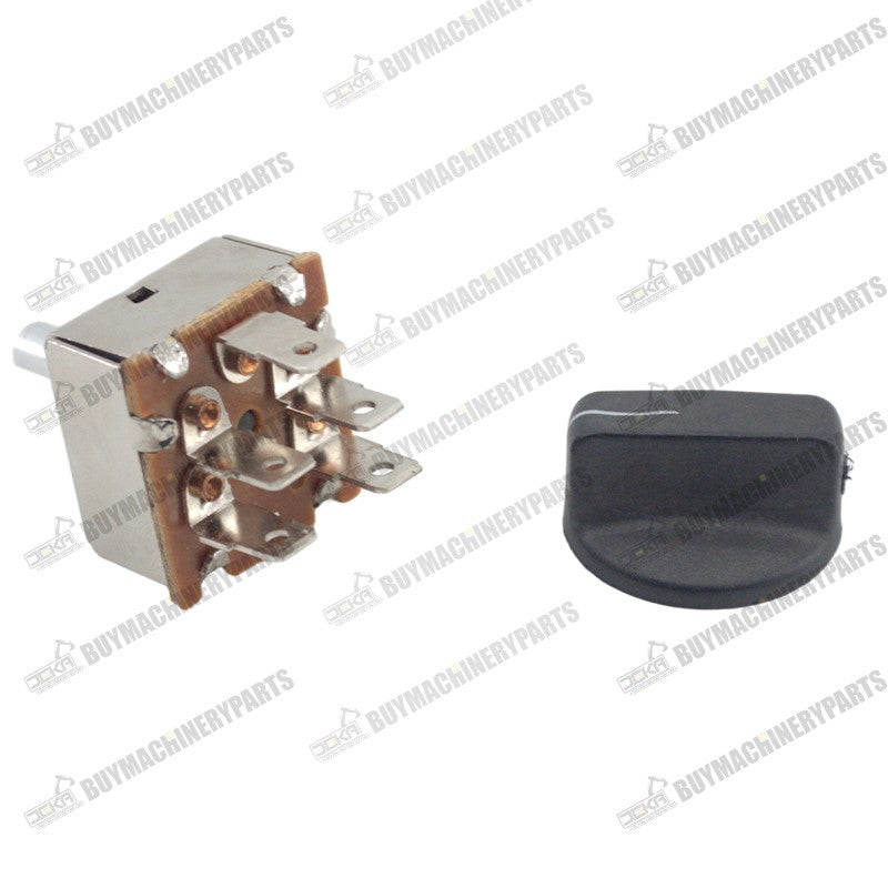 Heater Fan Blower & Control Knob Switch 6675176 6675177 for Bobcat 319 320 331 337 A220 A300 A770 T740 T750 T750 - Buymachineryparts