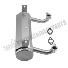 High Mount Muffler Assembly 49070-0877 for Kawasaki Engine FR651V FS651V FT651V FX651V FR691V FS691V FT691V FX691V FR730V FS730V FT730V FX730V