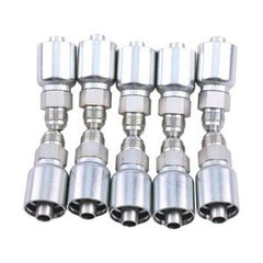 Hydraulic Hose Fitting 10 Pcs 1/2' Male JIC 10343-8-8 for Parker