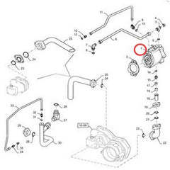 Bomba de pistón hidráulica 142867C92 para tractor internacional CASE 5288 5488 5088