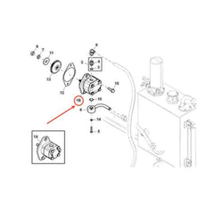 Hydraulic Pump ADX15917 for John Deere 6068HYC54/63 Engines