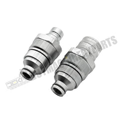 Hydraulic Quick-Connect Coupler Kit AT406474 AT406475 for John Deere 320E 323E 328E 326E 329E 332E 318E 333E 319E