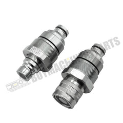 Hydraulic Quick-Connect Coupler Kit AT406474 AT406475 for John Deere 320E 323E 328E 326E 329E 332E 318E 333E 319E