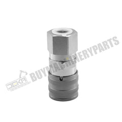 Hydraulic Quick-Connect Coupler M131862 for John Deere 110 4475 6675 8875 HH75 HH100 50C 50D 50G 60D 60G 35C 35D 35G 27C 27D