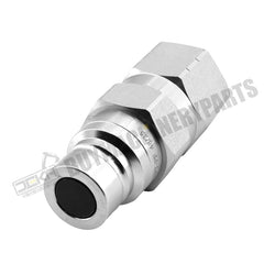 Hydraulic Quick Coupler Plug M131863 for John Deere HH75 110 17ZTS 27ZTS 35ZTS 50ZTS 4475 6675 8875 HH100