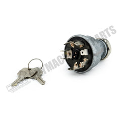 Interruptor giratorio de encendido RE45963 con llaves para Tractor John Deere 4200 4300 4400 4500 4600 4700 5200 5300 5400 5500 