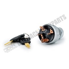 Ignition Starter Switch 163-2660 with 2 Keys for Caterpillar CAT Engine 3054 Backhoe Loader 416C 426C 428C 436C 438C