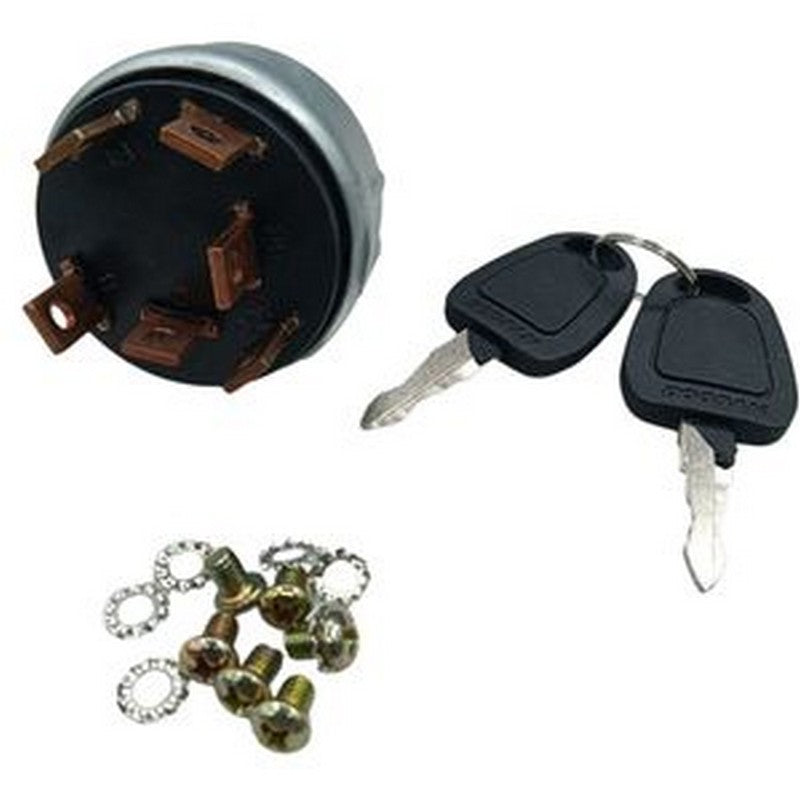 Ignition Switch K1001654B With Keys for Doosan Excavator DH220-5