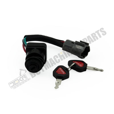Interruptor de encendido RC411-53964 para excavadora Kubota KX41-3 KX71-3 KX91-3 KX121-3 KX161-3 