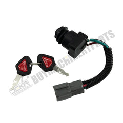 Ignition Switch RC411-53964 for Kubota Excavator KX41-3 KX71-3 KX91-3 KX121-3 KX161-3