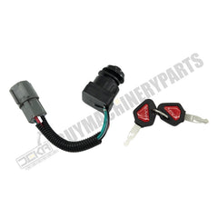 Ignition Switch RC411-53964 for Kubota Excavator KX41-3 KX71-3 KX91-3 KX121-3 KX161-3