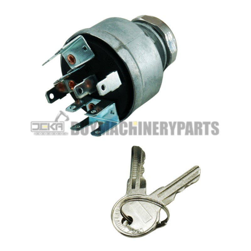 Ignition Switch with 2 Keys 167603R91 947399 468438C91 184720R91 344688C91 LS-473 LS473 for Jeep CJ5 International 4000 8000 Series International 4700 4900 Series Jeep Truck