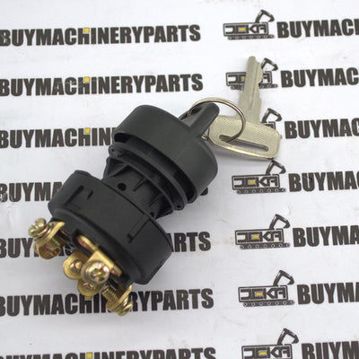 Ignition Switch With Keys for JLG 12VDC-20A 24VDC-10A 48VDC-4A E201575 - Buymachineryparts