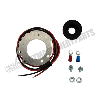 Kit de conversión de encendedor 1244A compatible con tractores 2N, 8N y 9N de 4 cilindros, serie 500-800, distribuidor de montaje lateral, solo 12 V