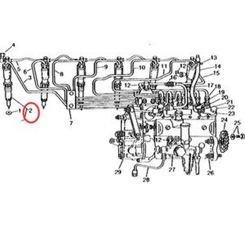Injection Nozzle SE500099 for John Deere Tractor 4630 7020