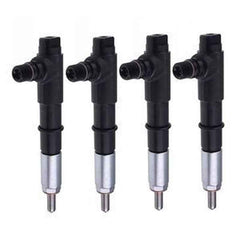 4-Piece Fuel Injector 1G772-53000 for Kubota V3307 Engine Tractors