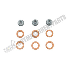 Injector Seal Kit With Heat Shield 19077-53650 for Kubota Engine D722 D905 D1005 D1105 V1505 V3300 V3600