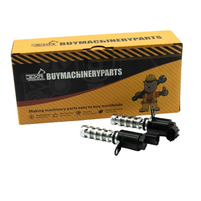 Intake & Exhaust Engine Variable Valve Timing (VVT) Solenoid Fit for Hyundai Santa Fe Sonata Tucson, for Kia Forte Optima Sorento Sportage 2.0L/2.4L, Replace 243552G500 243752G500
