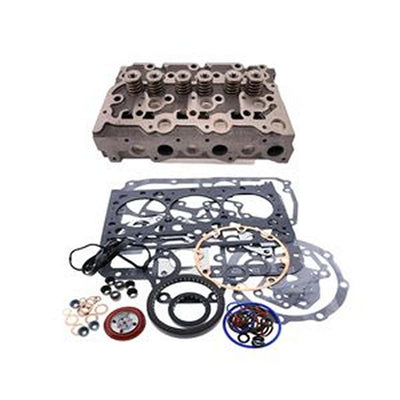 D1803 D1803-M-D1-E3B-BC-3 Complete Cylinder Head With Valves 7008889 for Kubota Engine Bobcat Excavator E32 E35