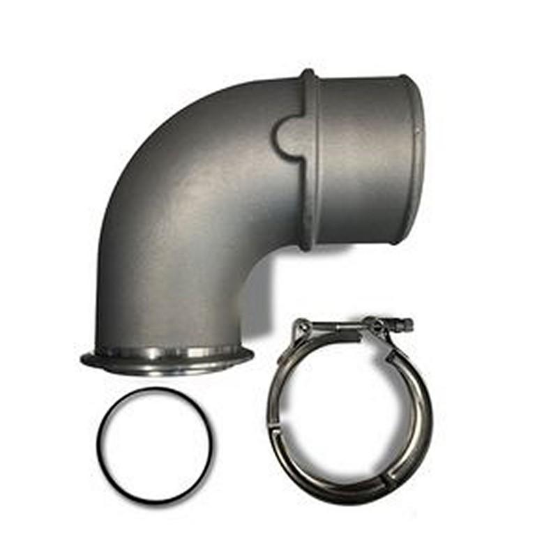 Elbow With Clamp And O-Ring 3682674 for Cummins Engine ISX