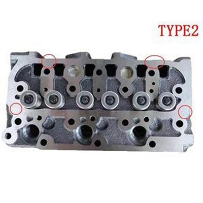 Kubota Engine D722 D722-E3B Cylinder Head With Full Gasket Kit for Jacobsen Lawn Tractor Groom Master II Mower Tri-King Greens King IV G-Plex III and GP400