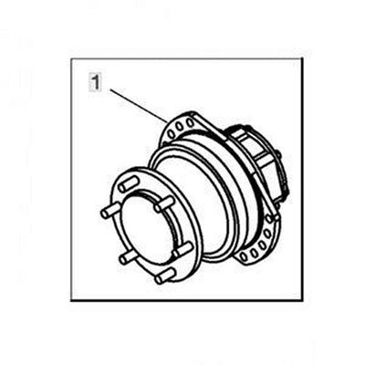 Hydraulic Motor F721466 for John Deere Harvester Head H225E