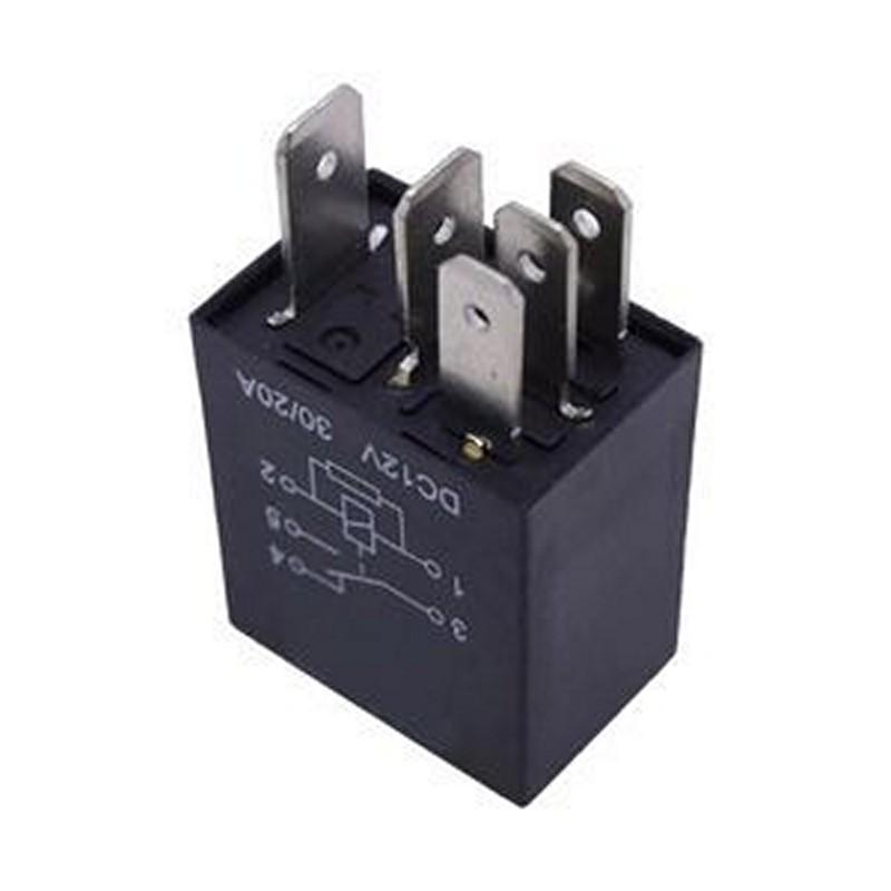 12V 5 Pin 20A/30A Relay 0332201107 7381085 for Bobcat Tractor CT4045H CT4050H CT4058