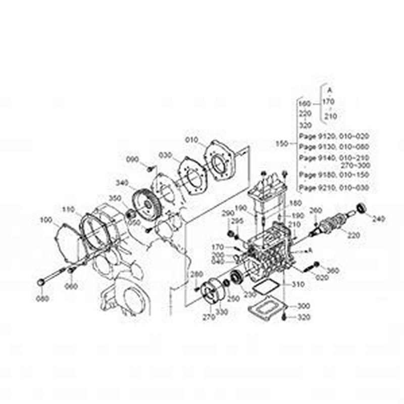 Injection Pump Assembly XJBT-02285 for Hyundai Forklift 20D-7 25D-7 30D-7 33D-7